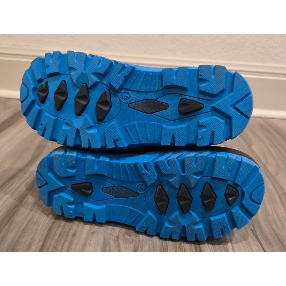 NORTIV 8 Kids Snow Boots Waterproof Cold Weather Hiking Outdoor Shoes Boys Sz 5